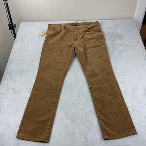 Polo Ralph Lauren Varick Slim Straight Brown Corduroy 40x32 - Picture 3 of 16